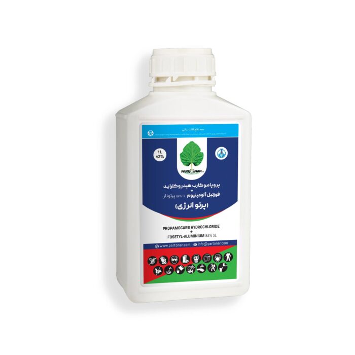 پرتو انرژی پروپاموکارب هیدروکلراید + فوزتیل آلومینیوم 84% SL PROPAMOCARB HYDROCHLORIDE + FOSETYL-ALUMINIUM